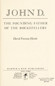 John D.: The Founding Father of the Rockefellers cover