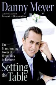 Setting the Table: The Transforming Power of Hospitality in Business cover